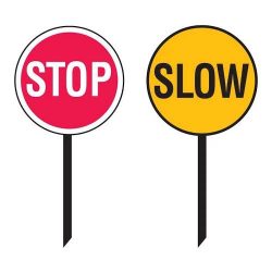 Stop /Slow Sign Paddles